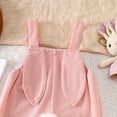 thumbnail image 4 of Ymyiu Baby Girl Romper Dress Summer Infant Baby Girls Boys Romper Outfit Newborn Girl Jumpsuit Summer Clothes 6 12 Months (Red,6-12 Months), 4 of 9