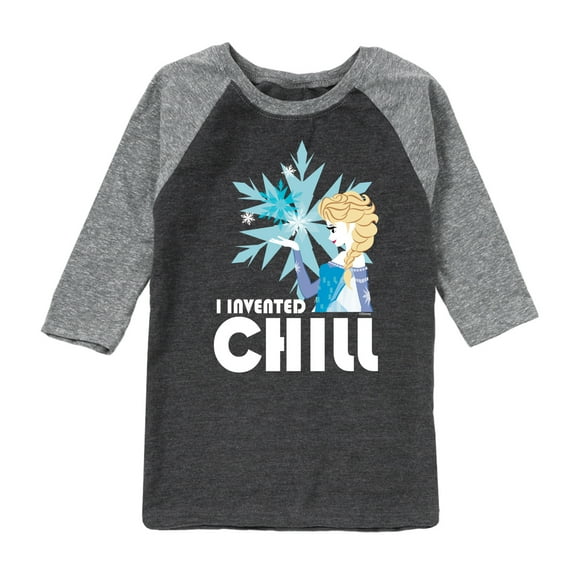Frozen 2 - The Cold Never Bothered Me Anyway - Toddler And Youth Raglan Graphic T-Shirt