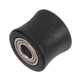 thumbnail image 3 of Unique Bargains 10mm Chain Roller Pulley Tensioner Wheel Guide Concave Type for Bike Sliding Door Black, 3 of 6