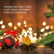 OFFIGAM Resin Garden Gnome Statue, 1 Pc Cute Outdoor Yard Decor Ornament, Funny Lawn Decoration, Perfect Gift for Garden