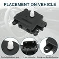 thumbnail image 3 of HVAC Heater Blend Air Door Control Actuator Replacement for Ford Fiesta No.BE8Z19E616A 2 Pcs, 3 of 6