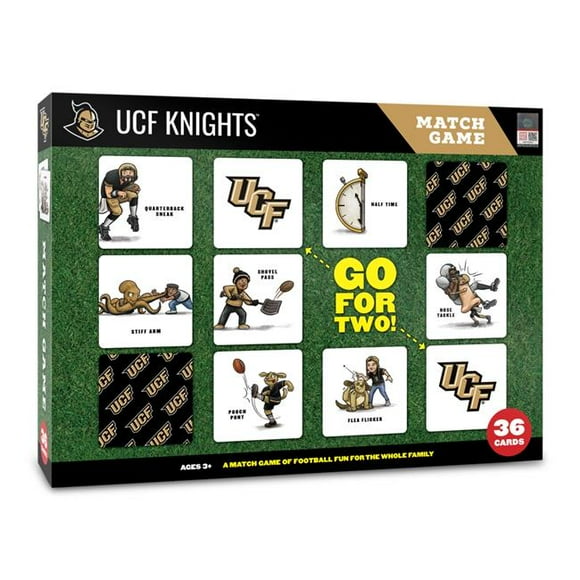 YouTheFan 2501338 NCAA UCF Knights Licensed Memory Match Game