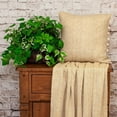 thumbnail image 6 of HomeStock Gothic Glamour Transitional Design 18" x 18" Square Throw Pillow, Rustic Decorative Throw Pillow for Living Room Sofas and Sectionals-Color:Beige, 6 of 10