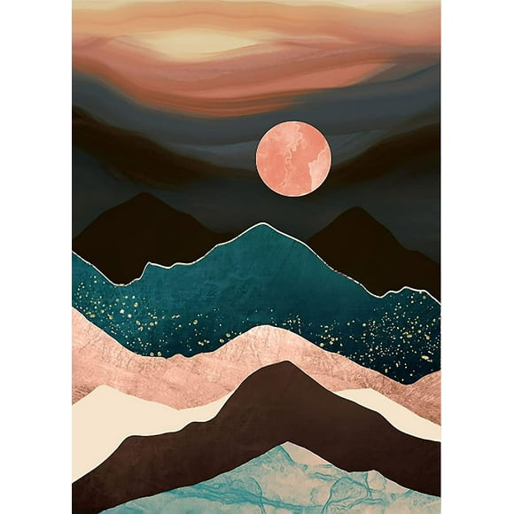 Ing Mountain Kit, Art Kit For Adults, Abstract Ing