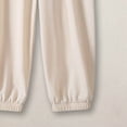 thumbnail image 6 of NOLDARES Boys Joggers Pants Outdoor Youth Quick Dry Hiking Pants Lightweight Athletic Pants with Pockets(Beige,8-9 Years), 6 of 6
