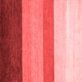thumbnail image 1 of Ahgly Company Indoor Square Abstract Red Contemporary Area Rugs, 4' Square, 1 of 4