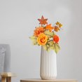 thumbnail image 3 of Thanksgiving Floral Arrangement Fall Centerpiece Bouquet with Seasonal Decorations for Festive Table Setting, 3 of 5