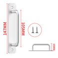 thumbnail image 1 of Aluminum Barn Door Handle Sliding Door Handle Kitchen Furniture Hardware Handle, 1 of 4