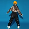 thumbnail image 2 of Rolanko Girls' Y2K Parachute Cargo Pants High Waisted Versatile Wear for Everyday School and Dance, 2 of 5