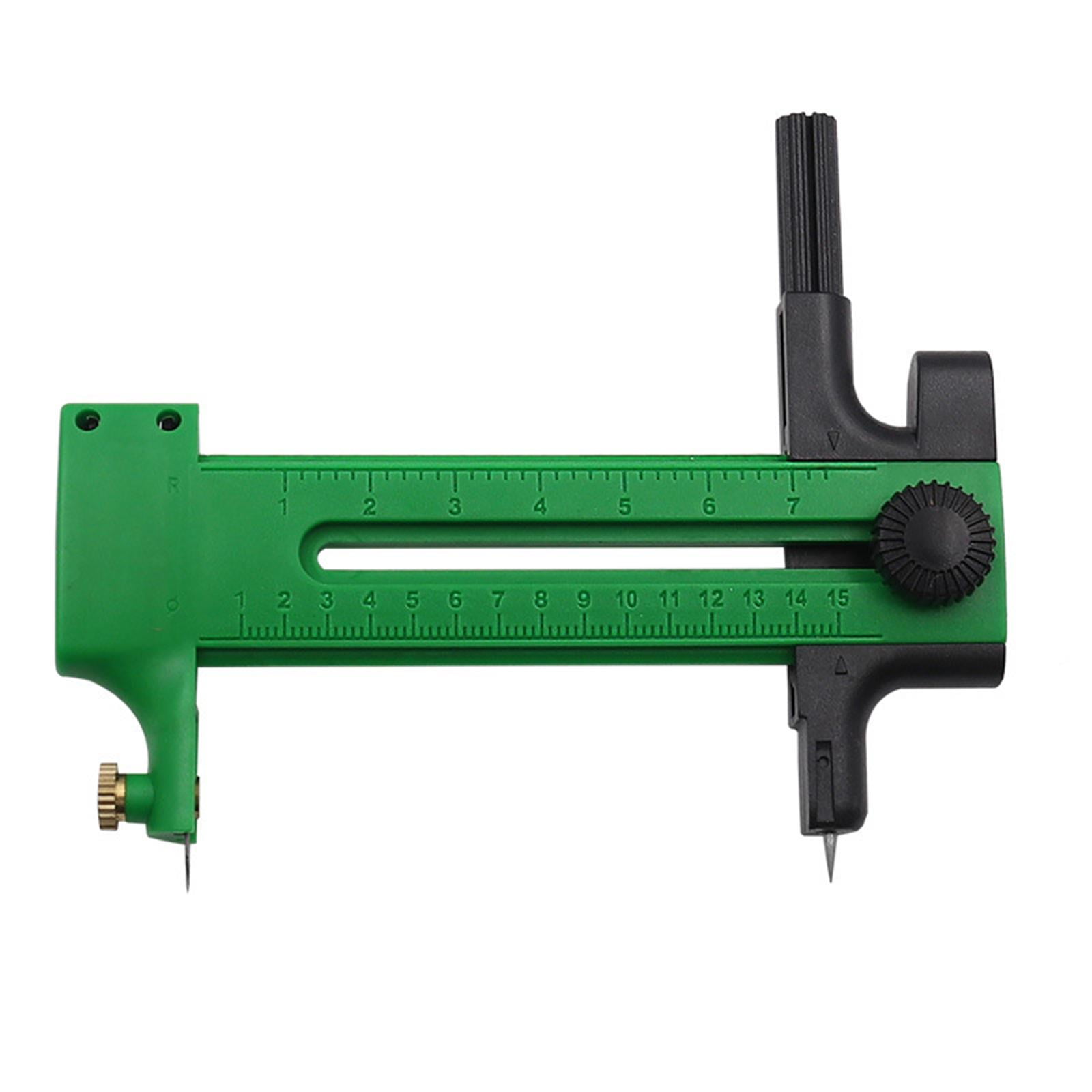 Rotary Circle Cutter, Adjustable Rotary Blade Cutter w/ Ratchet Handle