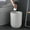 Gray-379, variant on AuroraX Toilet Trash Can Round Black 2.2 Gallon Stylish Garbage Can Minimalist Plastic Trash Bin for Bathroom
