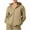 Khaki, variant on Rohuuque Women's Zip Up Hoodies Sweatshirt Long Sleeve Solid Color Casual Jacket with Pockets Lightweight Outdoor Sport Sweatshirts Olive Green
