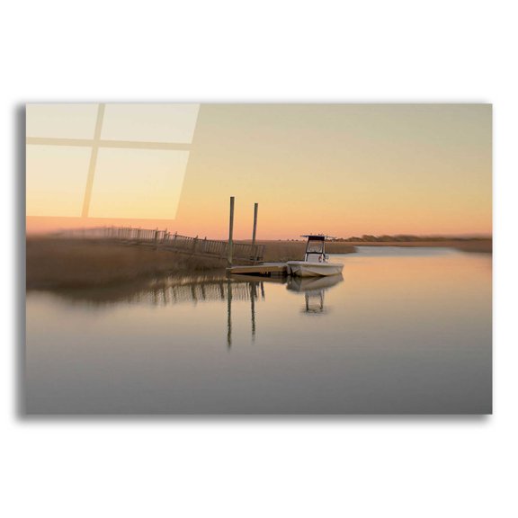 Epic Art 'Murrells Inlet' by Dawn D Hanna, Acrylic Glass Wall Art, 16"x12"