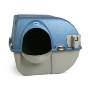 Omega Paw Premium Roll 'n Clean Self Cleaning Cat Litter Box, Large