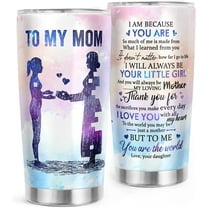Gifts For Mom from Daughter - Mom Christmas Gifts, Christmas Gifts For Mom from Daughter, Xmas Mom Gifts For Christmas, Christmas Presents to Get Your Mom - Birthday Gifts for Mom - 20Oz Mom Tumbler