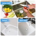 thumbnail image 6 of Uxcell Rubber Sink Plug, Bathtub Drain Stopper Fit for 1-3/4" to 1-13/16", White, 6 of 6