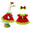Holiday Plush, variant on KuKeDi 23 Inch Porch Goose Outfit, Thanksgiving Fall Clothes for Garden Goose