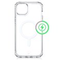 thumbnail image 1 of ITSKINS Hybrid_R MagClear Case for MagSafe iPhone 14 Transparent, 1 of 5