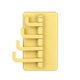 thumbnail image 1 of Wdftyju Gancho adhesivo de pared giratorio Cuatro soportes Baño Cocina Colgador de llaves sin agujeros Wdftyju 5zu5qn1em2et5ur7D02, 1 of 8