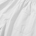 thumbnail image 7 of OGLCCG Girls' Wide Leg Pants Elastic Waist Beach Pants Kids Summer Baggy Casual Loose Soft Long Pants with Pockets, 7 of 7