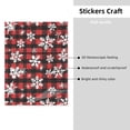 thumbnail image 3 of Crystal Paste 10.4×7.8in Good Viscosity, Bright Color And Eye-Catching Easy To Distinguish For Glass Metal Plastic Snowflakes On The Red And Black Checkered Pattern, 3 of 8