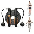 thumbnail image 5 of 2-in-1 Weighted Jump Rope with Counter,Cordless Jumps Ropes,Smart Weighted Jump Rope, Adjustable Digital Counting Jumps Ropes with Timer/Calories/LCD Display,Ta ngle-Free Design for Beginners, 5 of 9