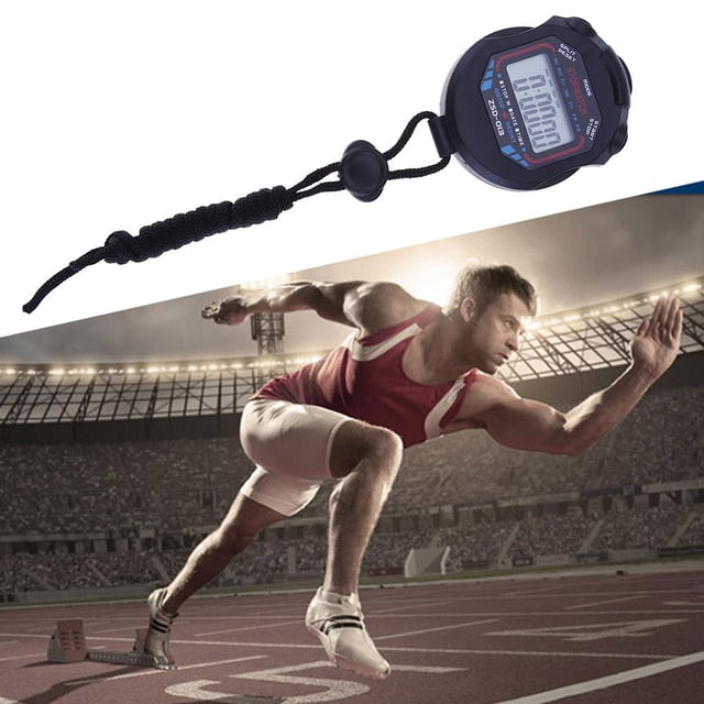 Temporizador Digital Hugtrwg Cronómetro Deportivo Electrónico Contador Ligero con Correa