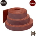 thumbnail image 3 of ELW 5-6 oz 2-2.4mm Cognac Straps, Belts, Strips 1.5" Wide X 72" Length 3.8cm x 1.83m Full Grain Leather Crazy Horse Belt Medium DIY Craft, Pet Collars, Blanks, Accessory, Jewelry, Wrapping, 3 of 9