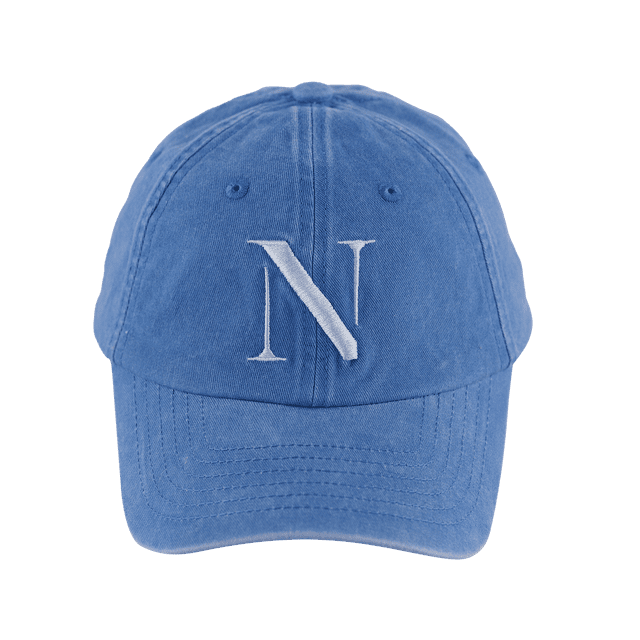 Gorra para Mujer Original con Iniciales LuckyLy, Ajustable y Moderna, Letras A-Z azul Unitalla - Ajustable