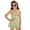 Cartoon Capybara & Cookie Pattern, variant on Uourmeti Starry Night Sea Turtle Print Skirted One-Piece Swimsuit for Girls - Soft Stretchy Quick-Dry Swim Dress for Beach & Pool Vacations