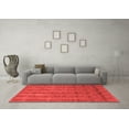 thumbnail image 3 of Ahgly Company Indoor Rectangle Abstract Red Modern Area Rugs, 8' x 12', 3 of 4