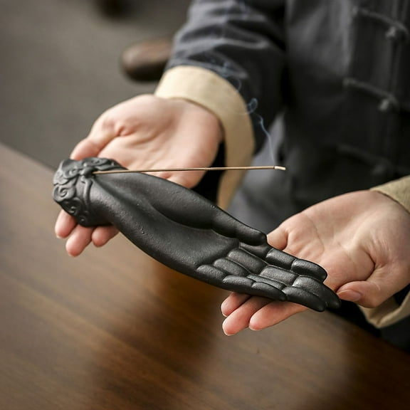 Buddha Hand Incense Sticks Holder Buddha Hand Incense Burner Smoke Incense Holder