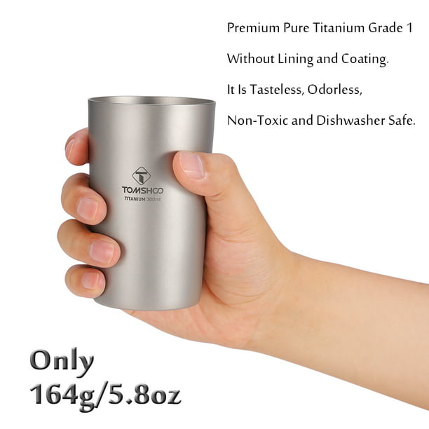 Titanium Double Wall Cup 10 oz.