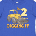 thumbnail image 4 of Inktastic I'm 2 and Digging It Bulldozer Boys or Girls Baby T-Shirt, 4 of 5