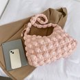 thumbnail image 3 of Bolso De Hombro Acolchado Bolso de mano con burbujas para mujer, Bolso ligera con relleno para las axilas, Bolso sencillo para citas diarias, 3 of 8