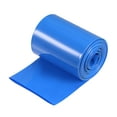 thumbnail image 1 of Unique Bargains Tube Rétractable en PVC Bleu 75mm Plat 6m pour Grand Pack de Batteries, 1 of 5
