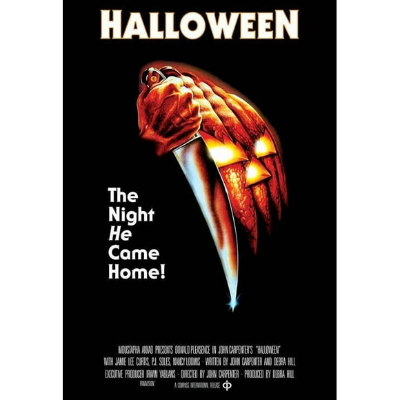 XIHOO Affiche d'Horreur Classique d'Halloween (1978) des Charpentiers et Impressions Non Encadrées Décoration Murale Cadeaux 11x17