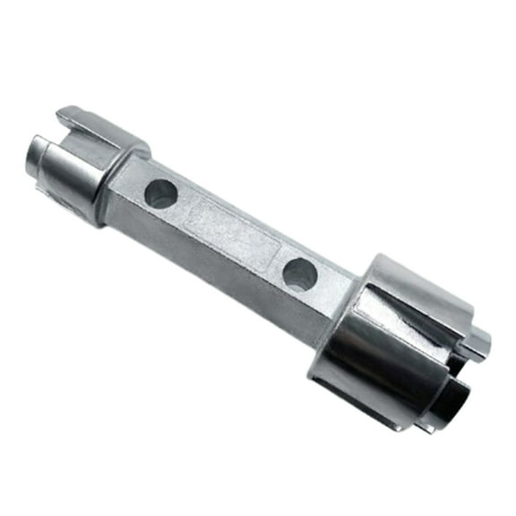 Tub Drain Wrench Tub Ended Drain Wrench Drain Remover Tool Zinc Alloy Wrench for Bathroom & Bathhouse