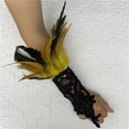 thumbnail image 4 of Siminsem Women's Lace Fingerless Gloves Under $5 Single Hand Elegant Gown Accessories for Halloween Wedding Prom Party, 4 of 4