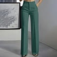 thumbnail image 6 of ShomPort Women's Summer High Waist Work Pants Casual Business Straight Dress Pant with Pockets, 6 of 7