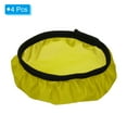 thumbnail image 3 of Uxcell 7" 18cm Soft Diffuser Lamp Cover Cloth Light Diffuser Strobe Reflector Lamp Sock Yellow 4 Pack, 3 of 5