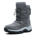 thumbnail image 2 of ETHAN Snow Boots Women Winter Waterproof Warm Faux Fur Lined Mid Calf Booties, outdoor,stylish, 2 of 7