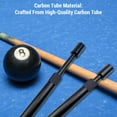 thumbnail image 3 of Tube en Carbone pour Extension de Queue de Billard Longueur Réglable Compatible avec Mezz, 3 of 8
