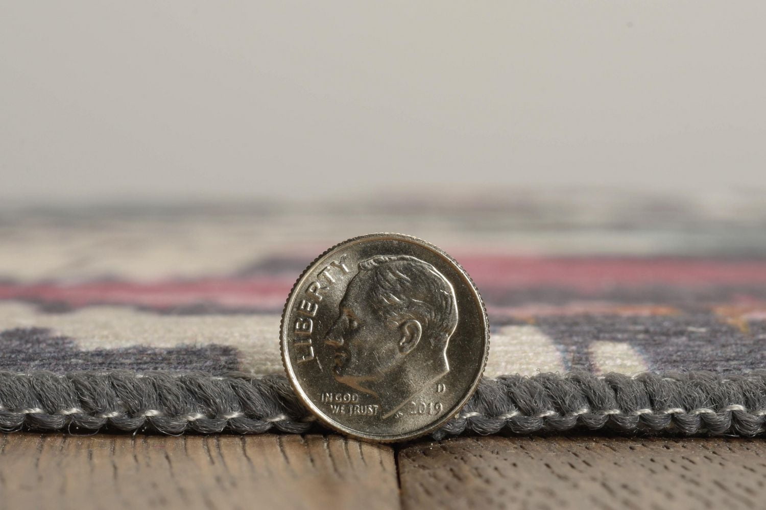 Outdoor Washable Grayton Ivory & Charcoal 5' x 7' Area Rug