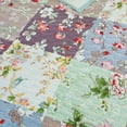thumbnail image 6 of Evenhug Quilts 3-Piece Square Multi-Color Floral Patchwork King Quilt Set With 2 Shams, 6 of 7