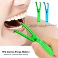 thumbnail image 3 of Walmeck 1PC  Floss Holder Aid Oral Hygiene Toothpicks Holder for  Care Interdental  Cleaning Tools, 3 of 7