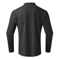 thumbnail image 5 of Garbnen Gray Men's Turtleneck Shirts Mock Neck Long Sleeve Base Layer Men Cold Weather Fitted Winter Warm Undershirts Men, 5 of 8