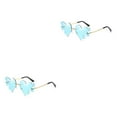 thumbnail image 3 of Guardoinrt Colorful Lens Options Fashionable Love Heart Protection PC Mens Womens C6 1 2Set, 3 of 6