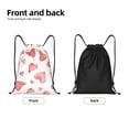 thumbnail image 5 of Easygdp Pink Hearts Drawstring Backpack, Beach Sackpack, Travel Sackpack Lightweight for Sports, Gym, Travel, Swimming - Medium, 5 of 9