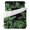 Black, Green, Emerald, variant on Queen Size Duvet Cover 4 Piece Bedding Set Summer Palm Leaf Monstera Bed Sheet Sets Soft Microfiber Comforter Cover with Flat Sheet 2 Pillow Shams